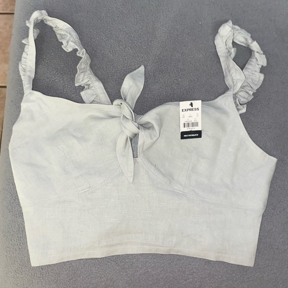 Express Gray top size XS